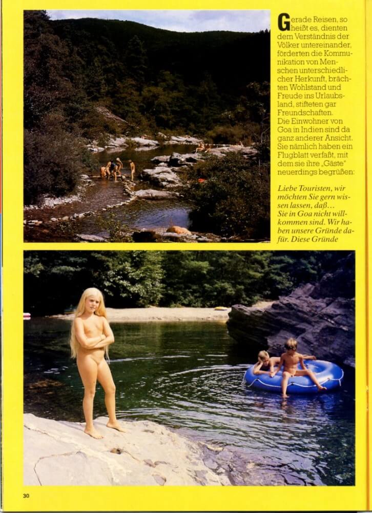 Jung und Frei Nr 34 - The practice of naturism is a path to inner harmony and peace