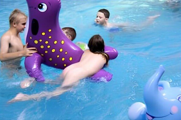 Indoor Waterside Day photo gallery - Naturism helps accept everyones differences and unique qualities