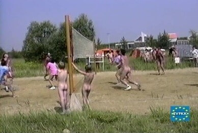 EVFKK - Miss Volleyball - One of the most striking examples of naturism
