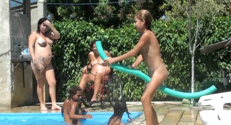 Oceanic Backyard Noon # 1 Full HD - Share the philosophy of naturism