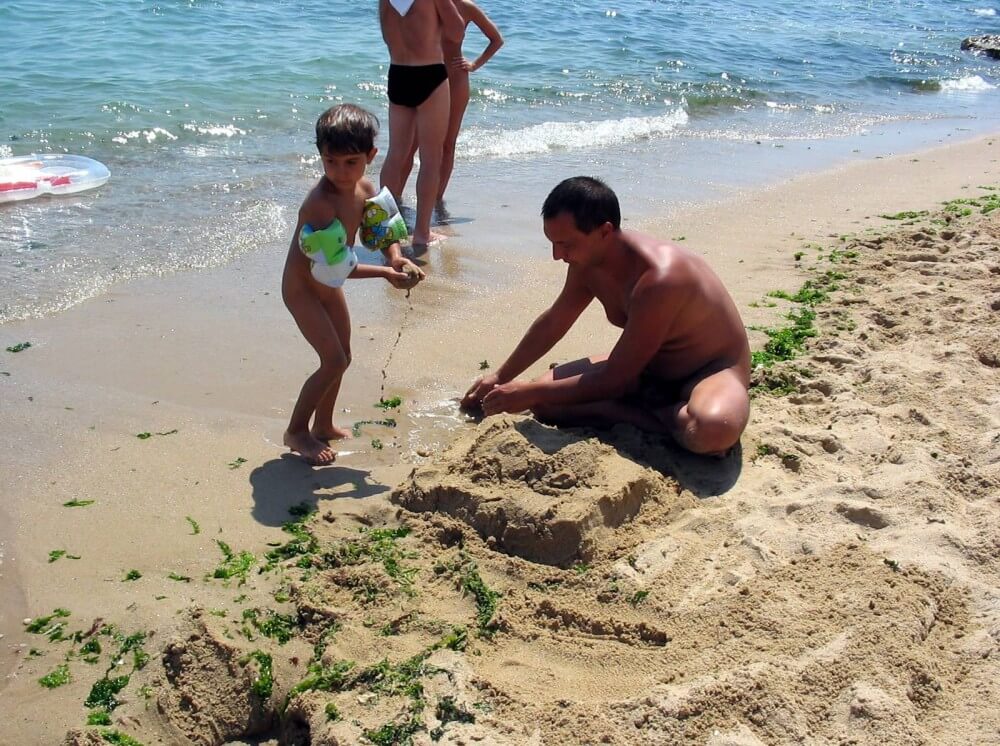 Bulgarian Sandy Paint Over - Ordinary Citizens Consciously Practicing Nudism
