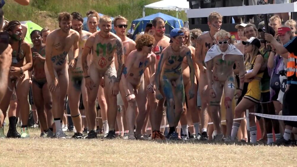 Roskilde Festival Full HD video - A Haven for Those Who Wish to Go Naked