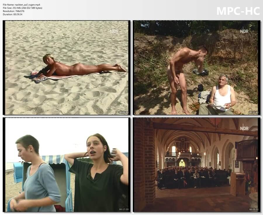 Nudist movie die nackten auf rugen HD - Delegation of European Nudists