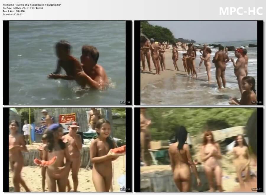 Relaxing on a nudist beach in Bulgaria - Differences between nudists and naturists