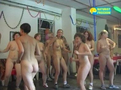 Naturist Freedom: Discotheque in a Cellar - There are festivals centered around the theme of nudity, such as Nudist Day