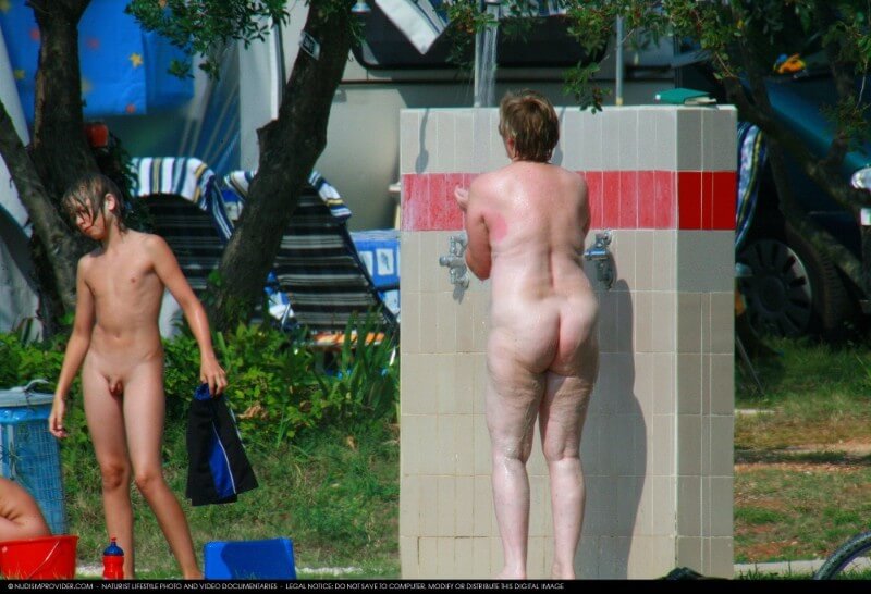 Covered in Towel Nudists-Boardwalk Biking - Only nudism and nothing else