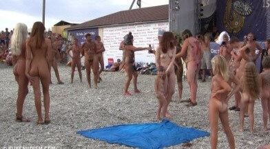 Cool Day At The Beach Full HD video - A nudist values the connection with nature and the human body