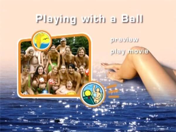 Naturist Freedom: Playing with a ball - The nudist community strives for tolerance