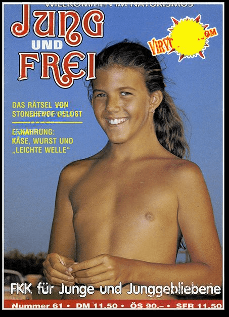 Jung und Frei Nr 61 - Nature and nudism are the best home for a person