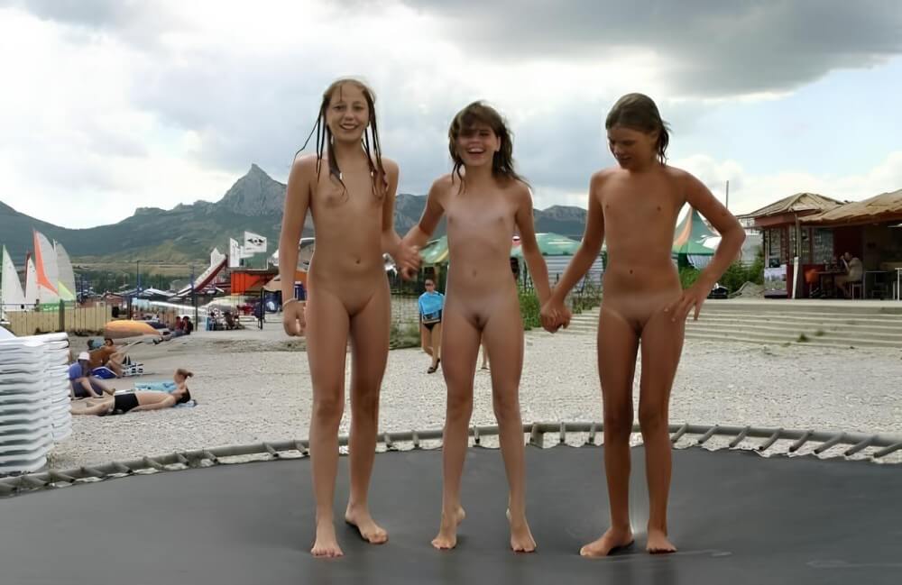 Trampoline pics - Nudity is a natural way to express respect for nature and oneself
