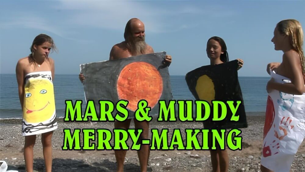 Enature - Mars and Muddy Merry-Making - A person without clothes is closer to the wild
