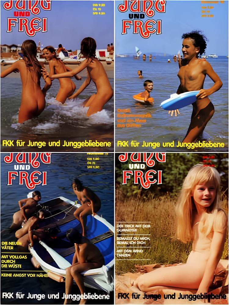 Jung und Frei Nr 9-12 - This is how naturism culture manifests itself