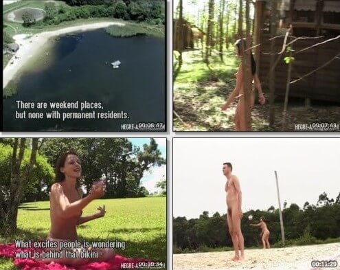 A day in the life of a naturist - Nudity in naturism is not usually an end in itself