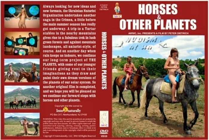 Enature - Horses and Other Planets - Down with Shame—Become a Nudist