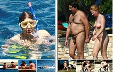 Naturism photo gallery # 48 - Promoting nudism to the masses
