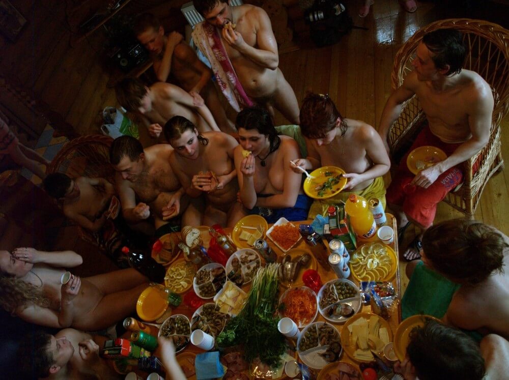 Family Valentines Dinning pics - Taking off ones clothes is a way to strengthen inner harmony