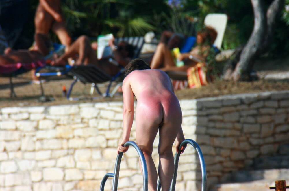 Uka FKK Adults Water Play photos - Growing up on a nudist beach