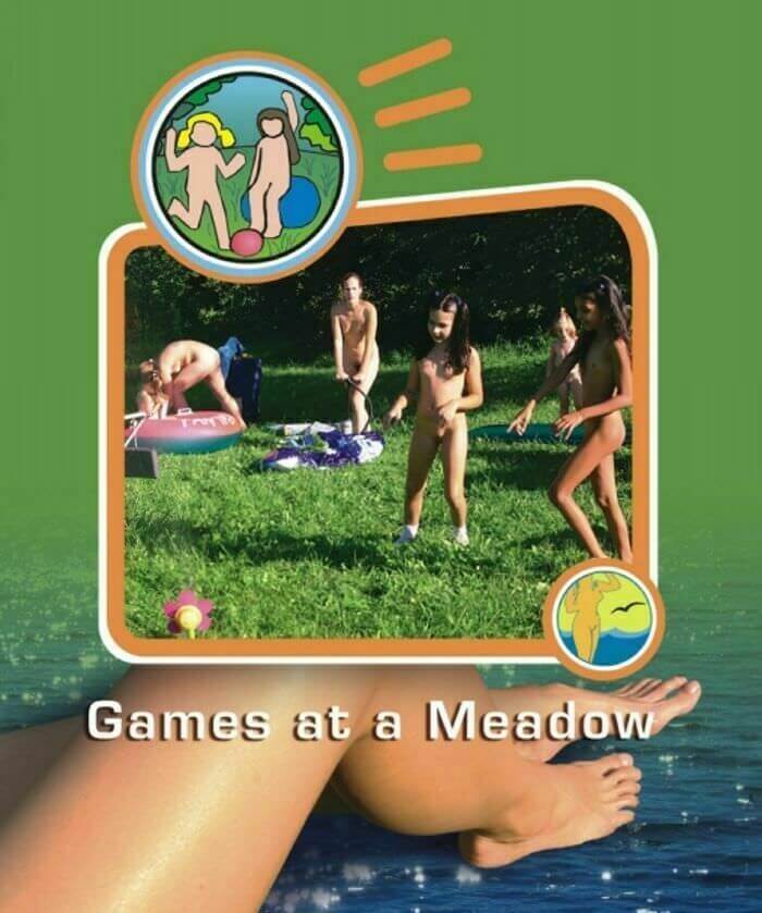 Naturist Freedom: Games at a Meadow - Nudism helps you get rid of insecurities and clothes