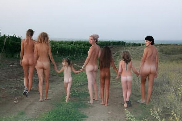 The Vineyard Tour photos - A nudist values the connection with nature and the human body