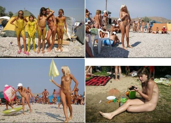 Beautiful Princesses On The Sea photos - Health and well-being are enhanced through naturism and nudism