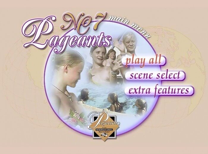 Pageants France # 7 1999 DVD video - Watching naked nudists