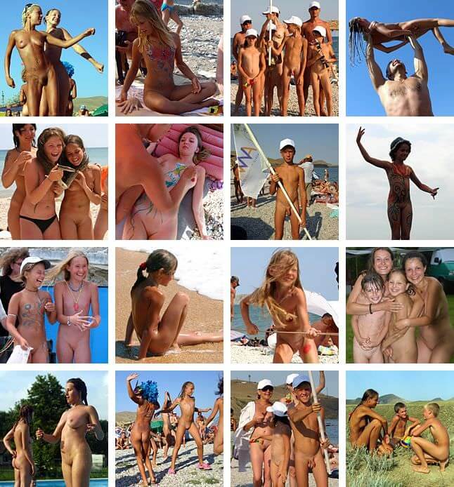 A new collection of beautiful nudist photos - Nudism has been around for a very long time