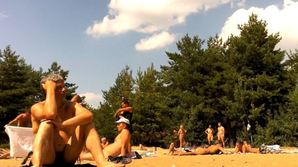 Nudist camping in the forest video HD - Living in harmony with nature is the primary goal of the naturist and nudist lifestyle