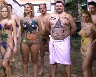 AquaPark Pageant Night Full HD video - Nudism means fewer complexes